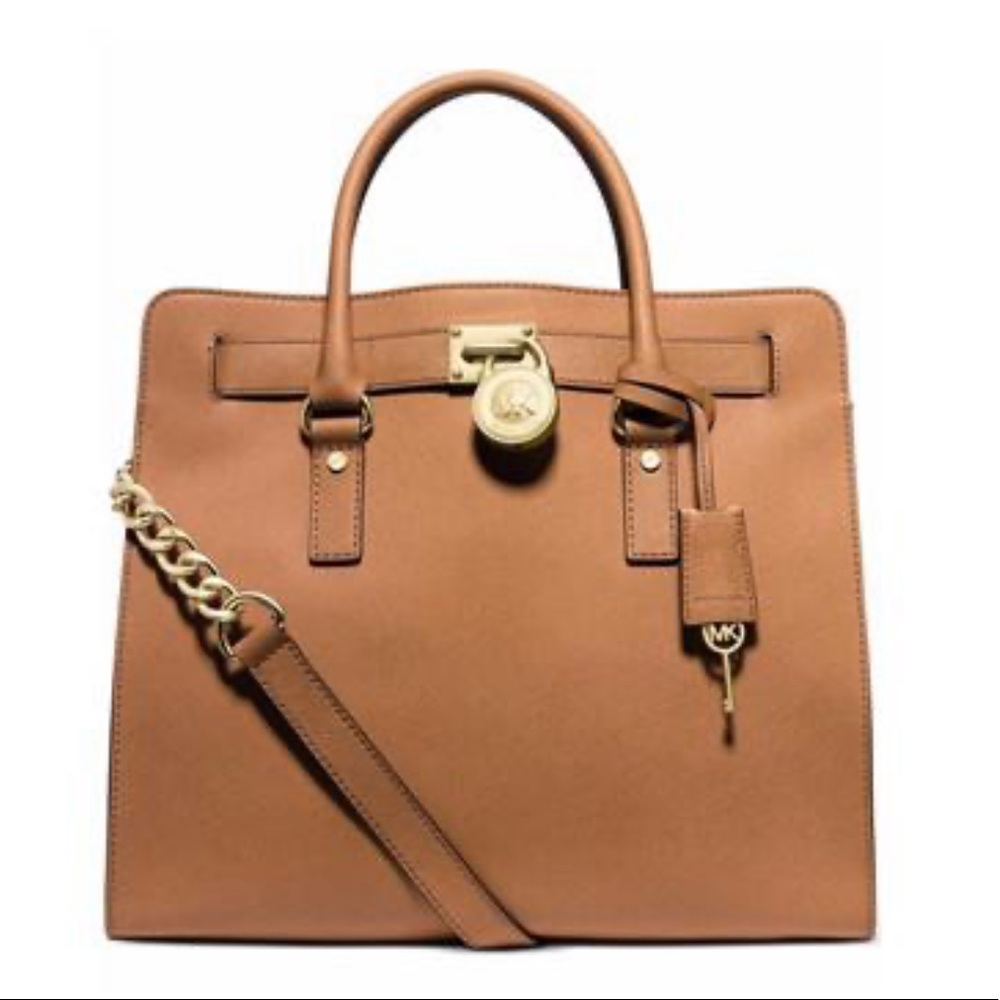 MICHAEL KORS HAMILTON LARGE SAFFIANO TOTE
